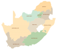 South Africa Administration Map