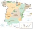 Spain Administration Map