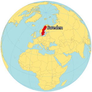 Sweden World Map