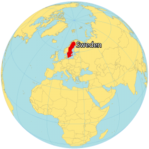 Map Of Sweden Cities And Roads GIS Geography