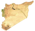 Syria Satellite Map