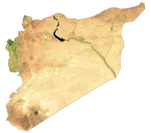 Syria Satellite Map