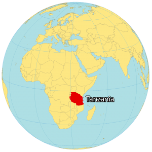 Tanzania World Map