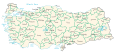Turkey Administration Map