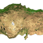 Turkey Satellite Map