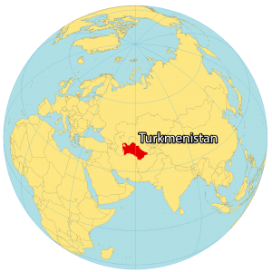 Turkmenistan Map - GIS Geography