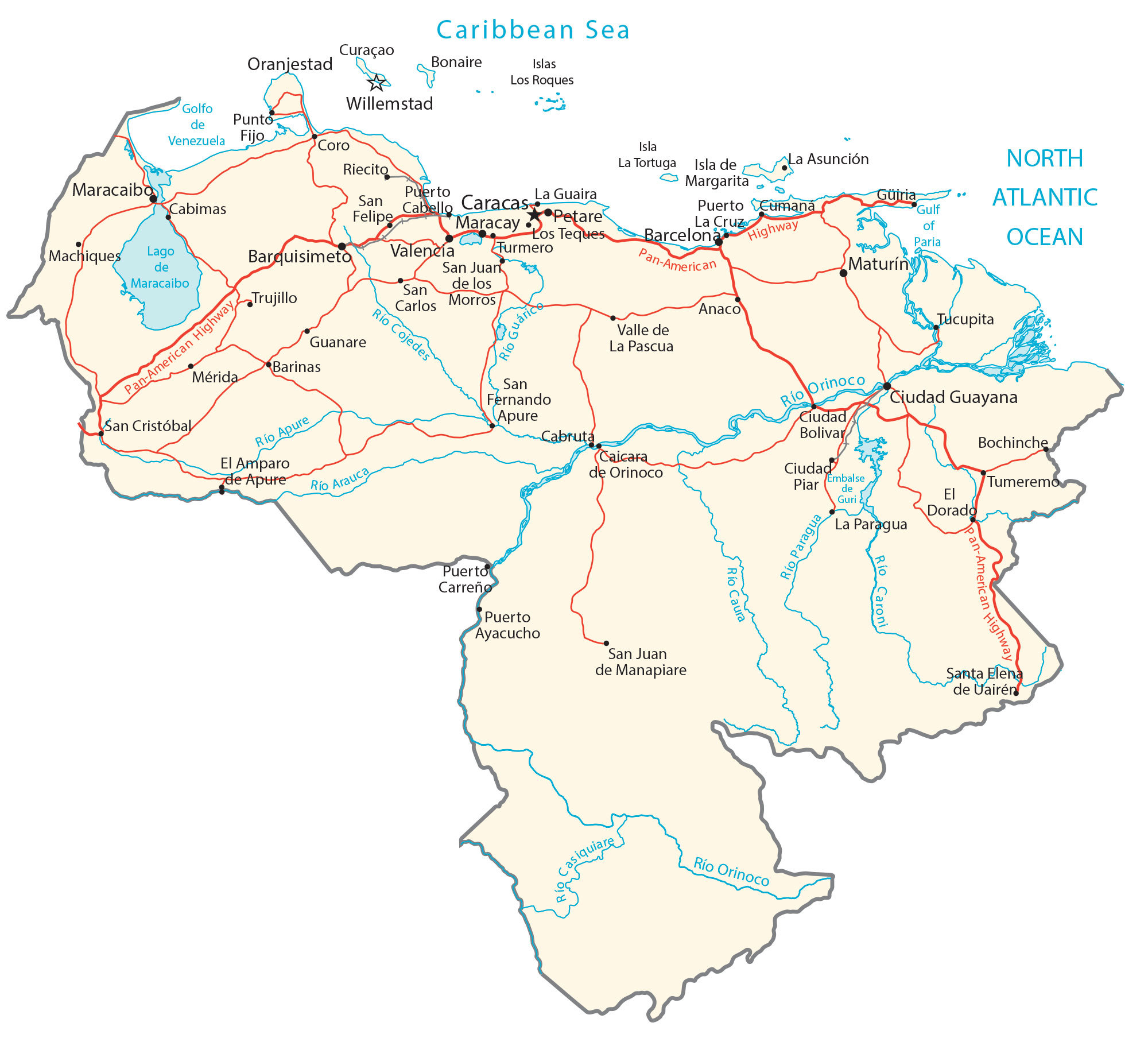 Nemocný člověk pokaždé patron caracas venezuela map východní namísto ...