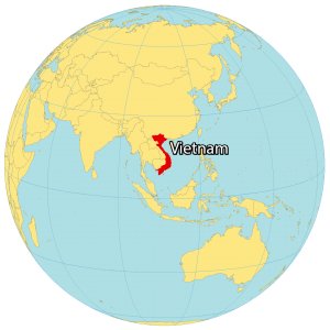 Vietnam World Map