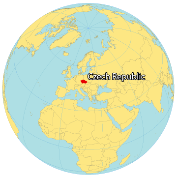 Czech Republic World Map