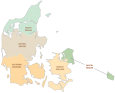 Denmark Administration Map