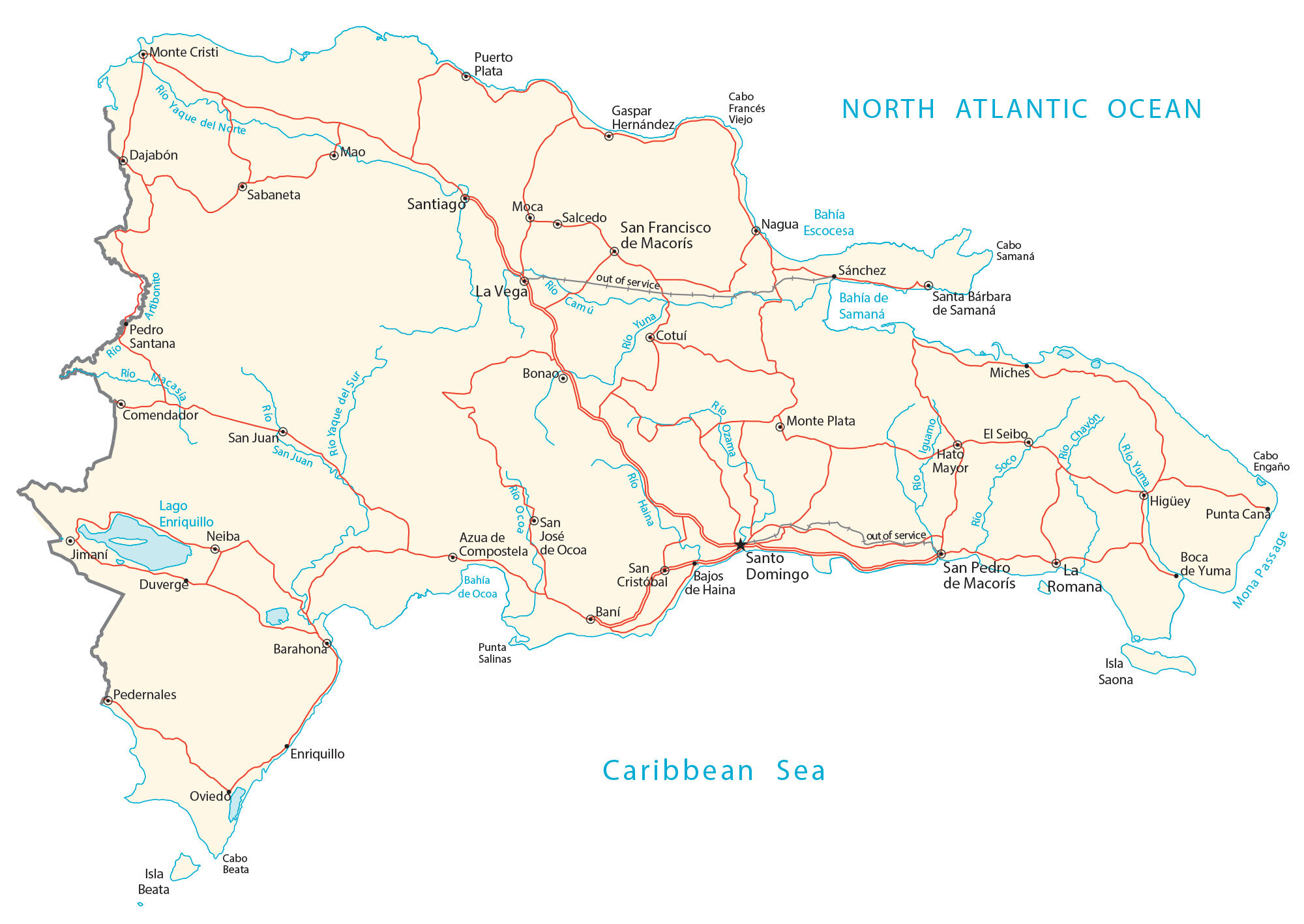 Navigating The Dominican Republic: A Geographic Exploration - Maps 