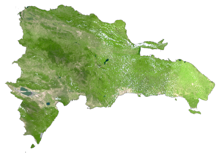 Dominican Republic Satellite Map