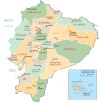 Ecuador Administration Map