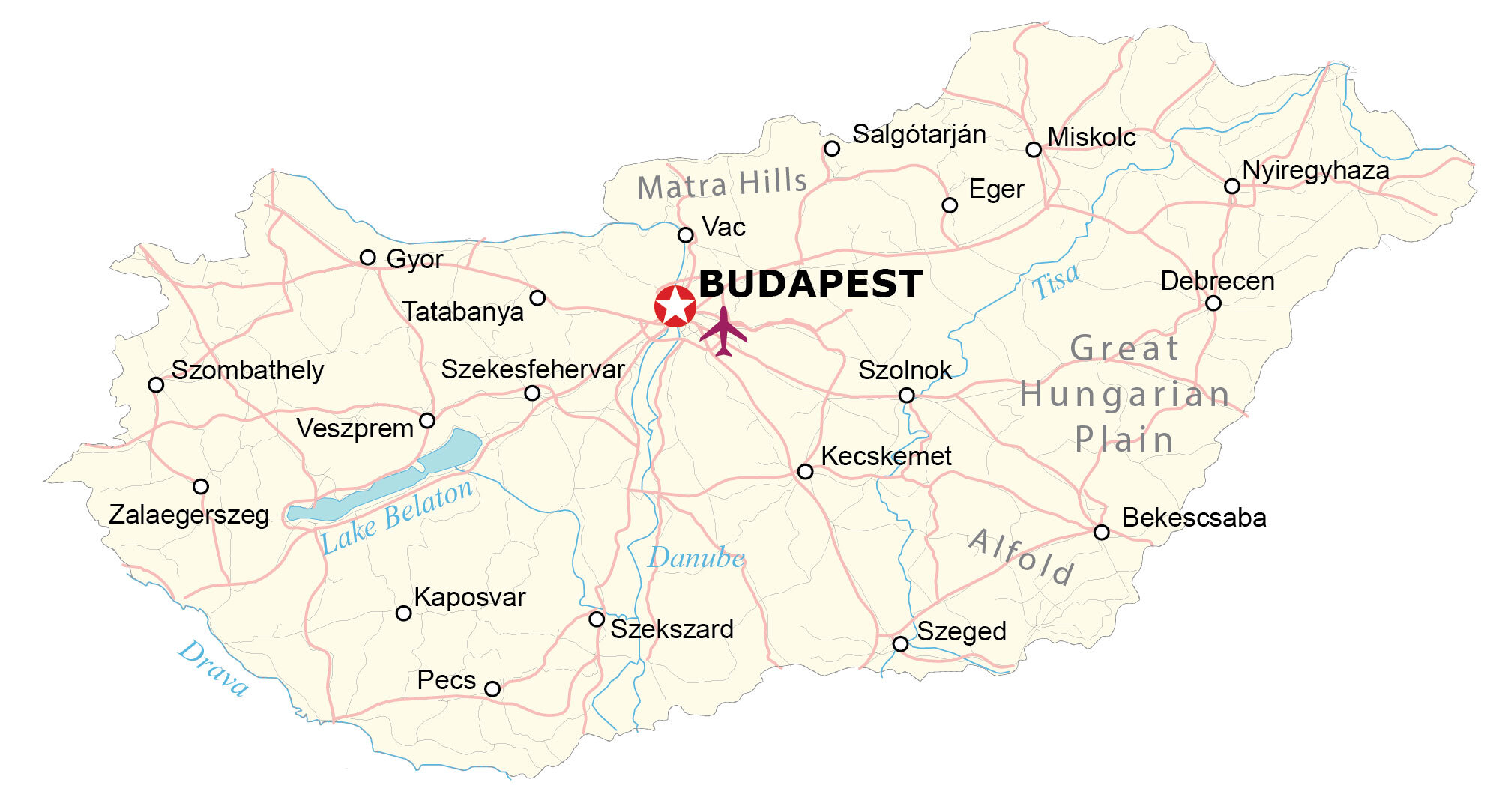 map-of-hungary-gis-geography