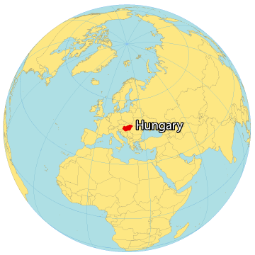 Hungary World Map