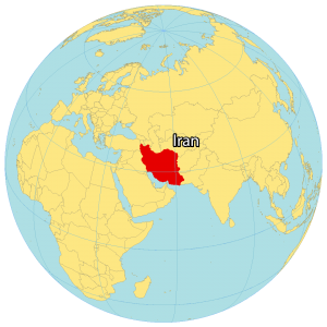 Iran World Map
