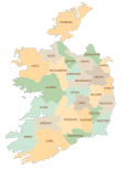 Republic of Ireland Administration Map