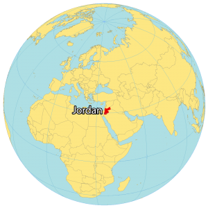 Jordan World Map
