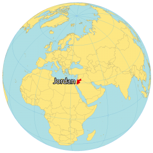 Jordan Map and Satellite Image - GIS Geography