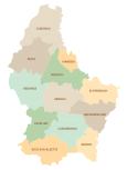 Luxembourg Administration Map