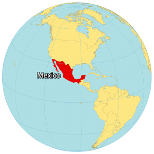 Map Of Mexico GIS Geography   Mexico World Map 300x300 