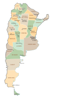 Argentina Administration Map