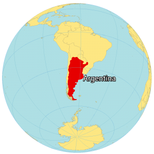 Argentina World Map