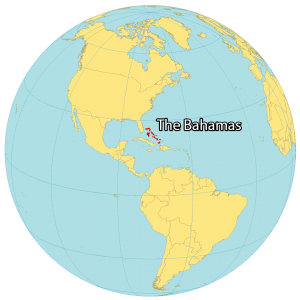Bahamas World Map