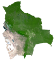 Bolivia Satellite Map