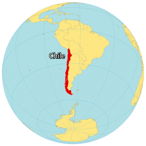 Chile World Map