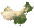 China Satellite Map
