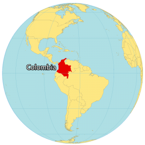 Columbia World Map   Colombia World Map 300x300 