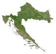 Croatia Satellite Map