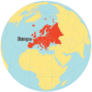 Map of Europe (Countries and Cities) - GIS Geography