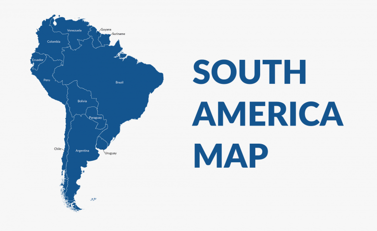 South America Map – Countries and Geography