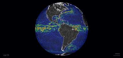 Mapa das Correntes Oceânicas da Terra NullSchool