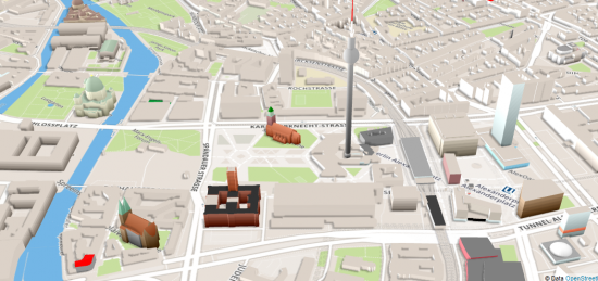 OpenStreetMap OSM Data 3D