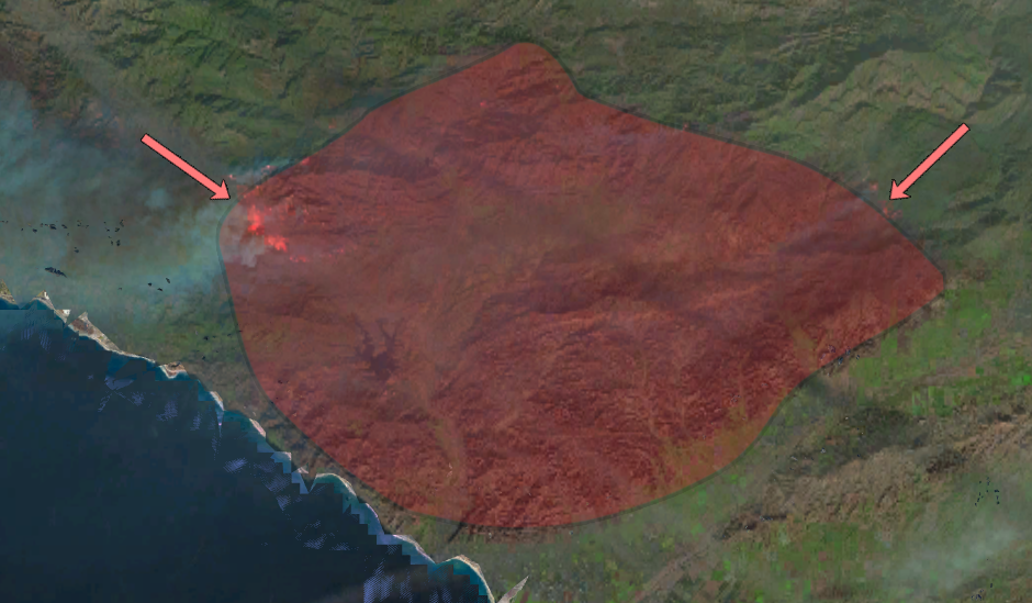 Active Fire Maps - Landsat Burned Area Extent