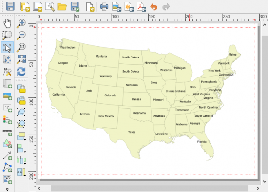 compositor de impressão qgis 3