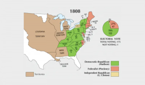 US Election of 1808 Map