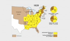US Election of 1828 Map