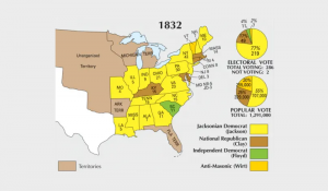 US Election of 1832 Map