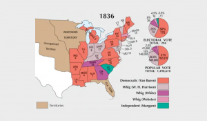 US Election of 1836 Map