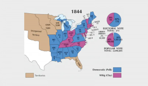 US Election of 1844 Map
