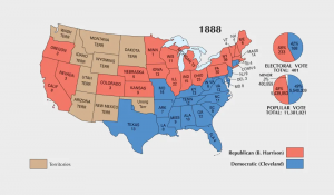 US Election of 1888 Map