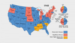 US Election of 1948 Map