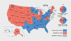 US Election of 1976 Map