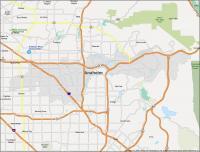 Anaheim Map California