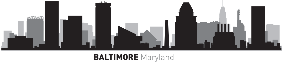 Baltimore Maryland Skyline