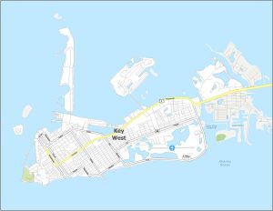 Key West Road Map